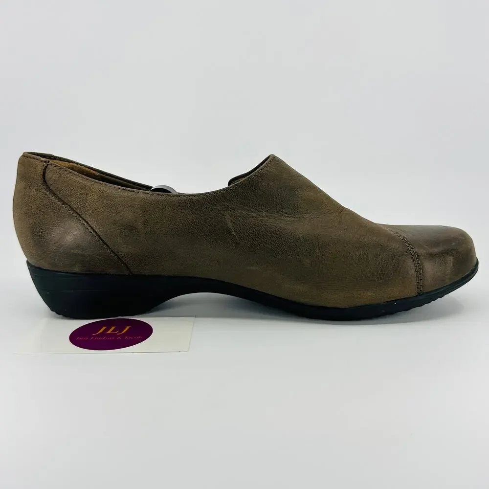 Dansko Women's Fae Burnished Nubuck Slip On Comfort Shoes Size 40 EU/ 9.5-10 US